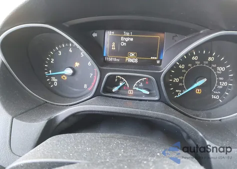 2017 Ford Focus Titanium z USA, uszkodzony, nr VIN 1FADP3N22HL252244